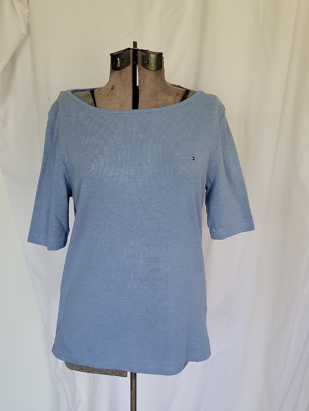 Tommy Hilfiger Top, Large, Blue